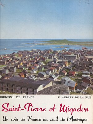 cover image of Saint-Pierre et Miquelon